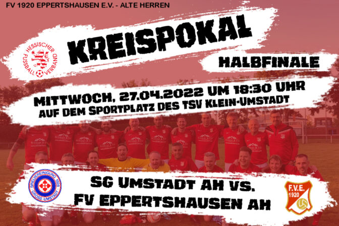 Kreispokal-Halbfinale unserer AH