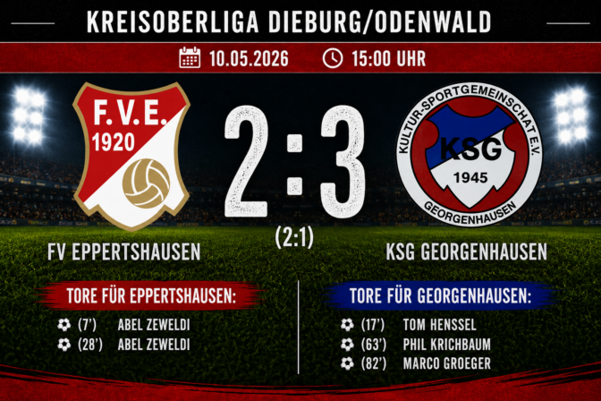 Verdiente Niederlage gegen Georgenhausen